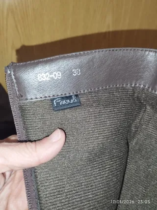 Botas de tacón marrones