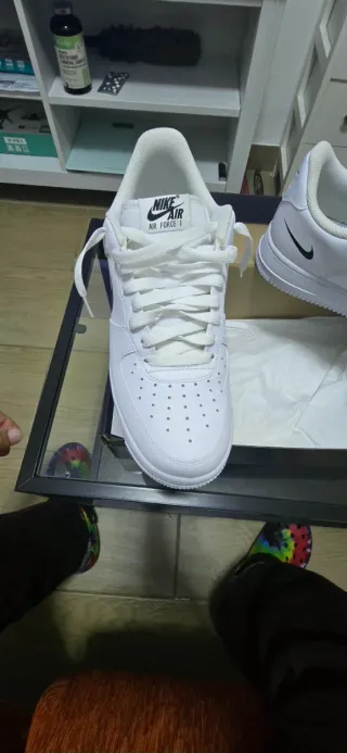 Nike Air Force 1 Naranja Blanco