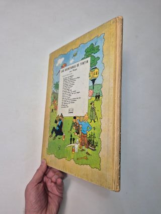 La Oreja Rota - Tintin 1a Edicion 1965 - Lomo Tela