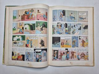 La Oreja Rota - Tintin 1a Edicion 1965 - Lomo Tela