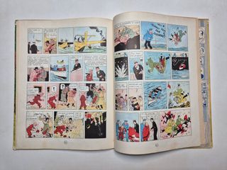 La Oreja Rota - Tintin 1a Edicion 1965 - Lomo Tela