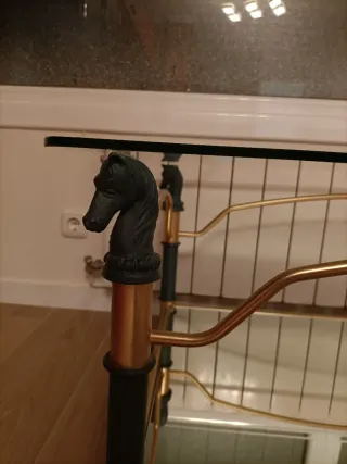 Conjunto 2 mesas para salón (central y auxiliar)