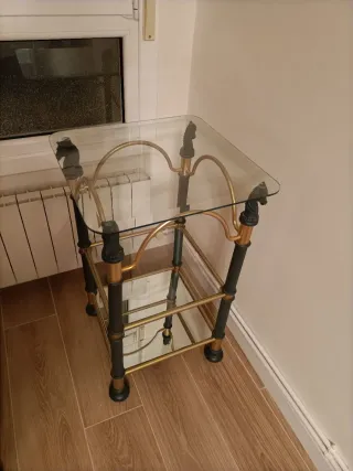 Conjunto 2 mesas para salón (central y auxiliar)