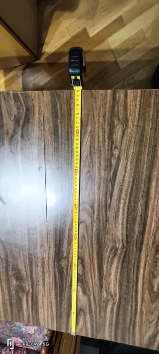 Mesa plegable de madera