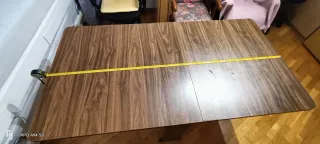 Mesa plegable de madera