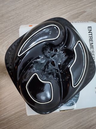 Dos bandejas de entremeses porcelana frutas nuevo