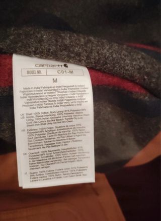 Chaqueta Carhartt Talla M