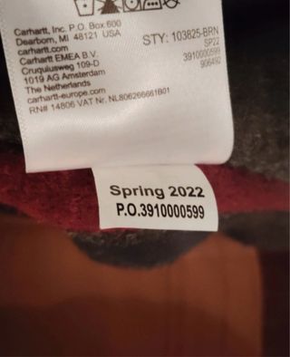 Chaqueta Carhartt Talla M