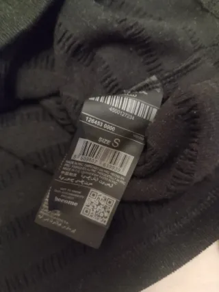 Top manga larga Salsa negro