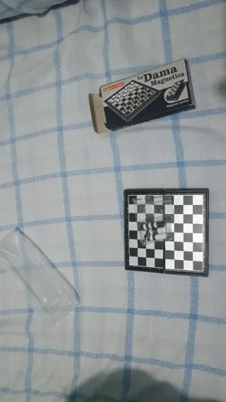 Dama Magnetica Gioco da Tavolo Pieghevole