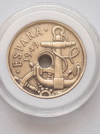 MONEDA DE 50 CTS. 1949*51 " ERROR- VER FOTOS"
