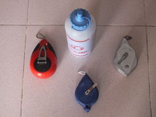 3 Tiralíneas + Bote Azulete