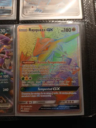 Rayquaza GX Arcoiris 177/168 2018