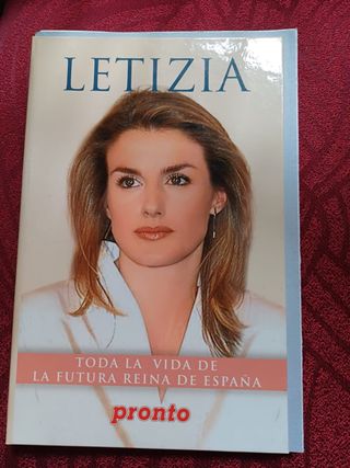 Coleccionable Reina Letizia Revista Pronto
