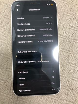 iPhone 12 mini Bianco