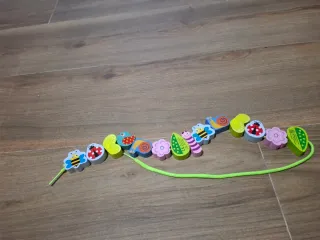 Juego psicomotricidad fina madera