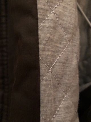 Cazadora Stradivarius Marrón/Verde Oliva