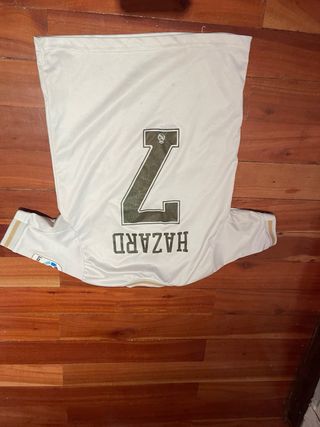 Conjunto Real Madrid Adidas Niño Blanco y Dorado