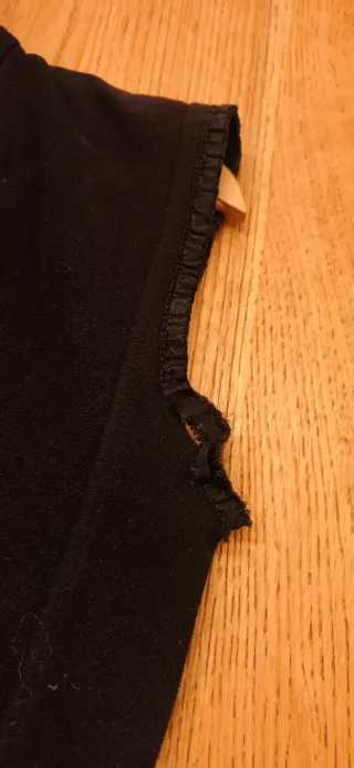 Chaleco polar paravientos negro