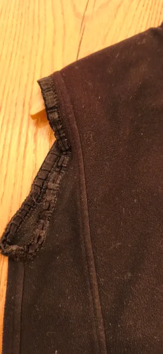 Chaleco polar paravientos negro