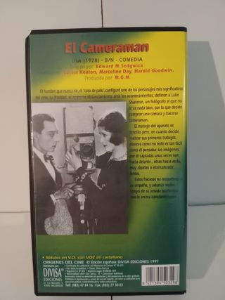 Película VHS El Cameraman (1928)