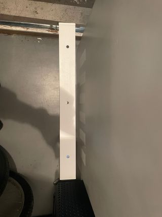 2 Patas Metálicas Blancas para Mesa