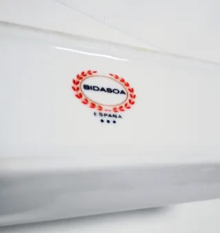 Bandeja Porcelana Bidasoa Publicidad Vintage