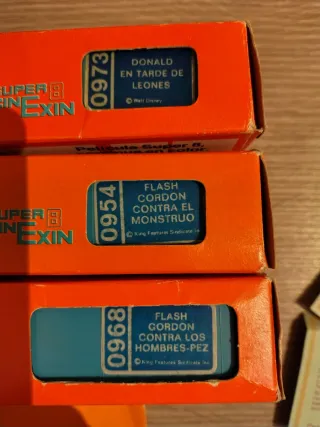 Proyector Super 8 Cinexin + 8 películas