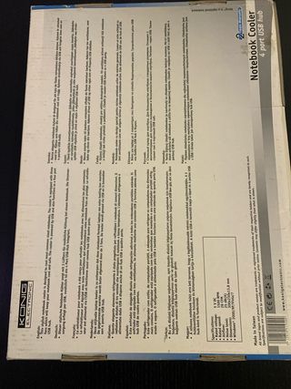Enfriador Portátil König Electronic 4 USB