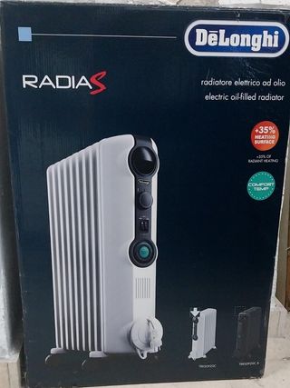 Radiador DeLonghi Eléctrico Aceite