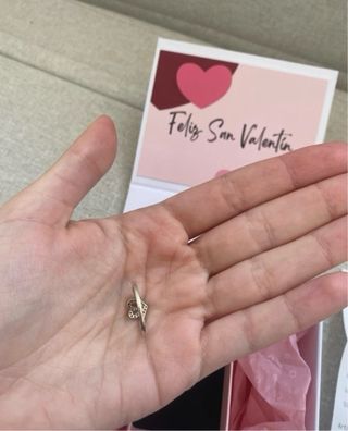 Anillo Pandora Corazón Plata Nuevo