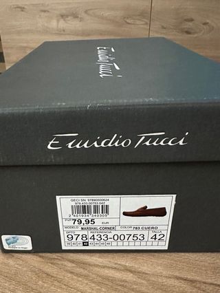 Zapatos Emidio Tucci Mocasines Talla 42