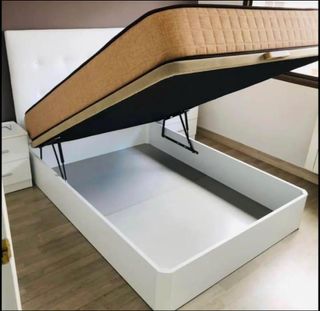 Canapé abatible blanco