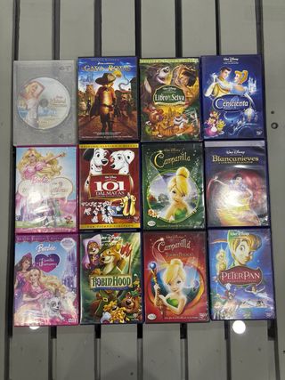 Lote DVDs Películas Infantiles Disney