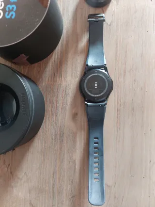 Reloj Samsung Gear S3 frontier Negro/Plata