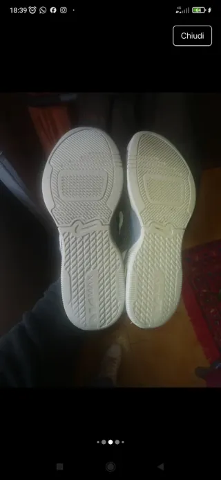 Nike Air Max Scarpe Grigie Bianche