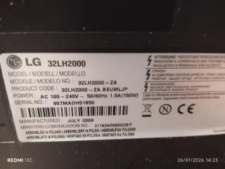 TV LG 32LH2000 + Chromecast