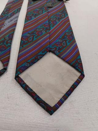 Corbata Valentino Seda Estampada