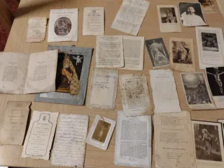 Estampas religiosas principios siglo XX