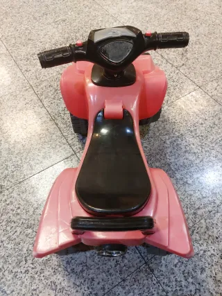Moto infantil rojo/rosa