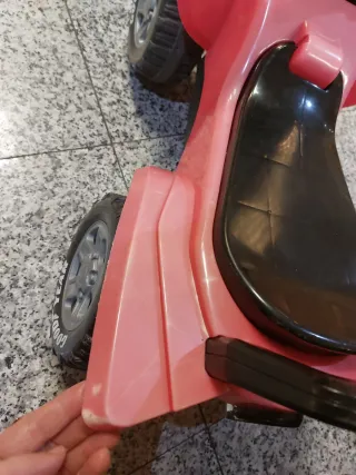 Moto infantil rojo/rosa