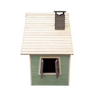 Casita infantil de madera Fantasy verde