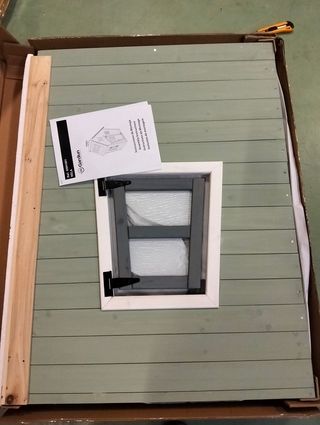 Casita infantil de madera Fantasy verde