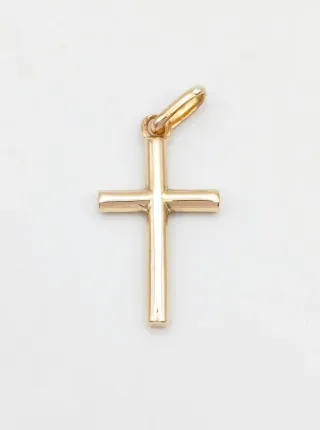 Colgante Cruz en Oro 18k