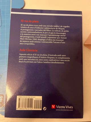 El Vas De Plata. Auxiliar Del Alumno. Educacion...