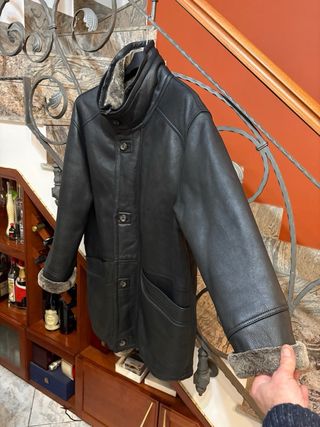 Cappotto Montone Shearling Vera Pelle Pregiata