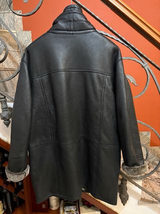 Cappotto Montone Shearling Vera Pelle Pregiata