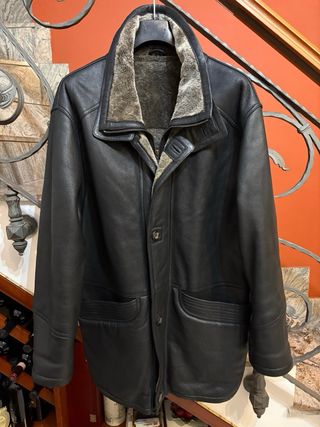 Cappotto Montone Shearling Vera Pelle Pregiata