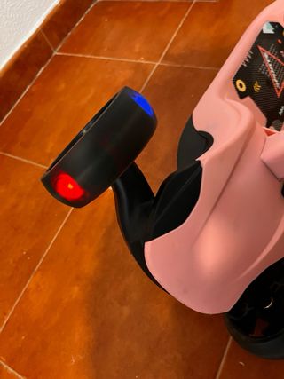 Patinete infantil 3 ruedas LED asiento