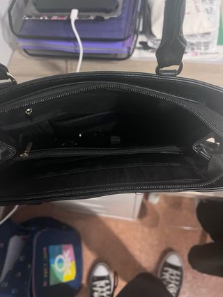 Bolso de hombro negro